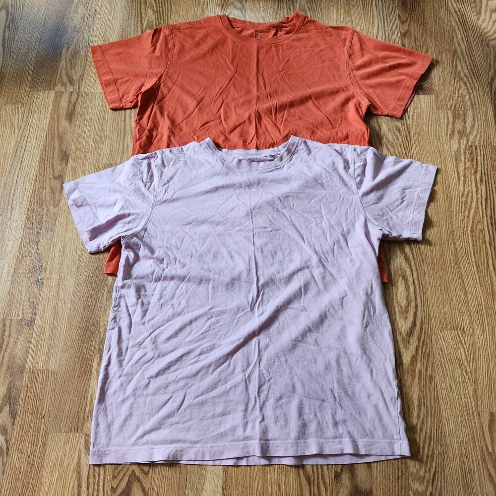 Original Use Casual Tee Womens Men T Shirt Large Short Sleeve Pullover Lot of 2